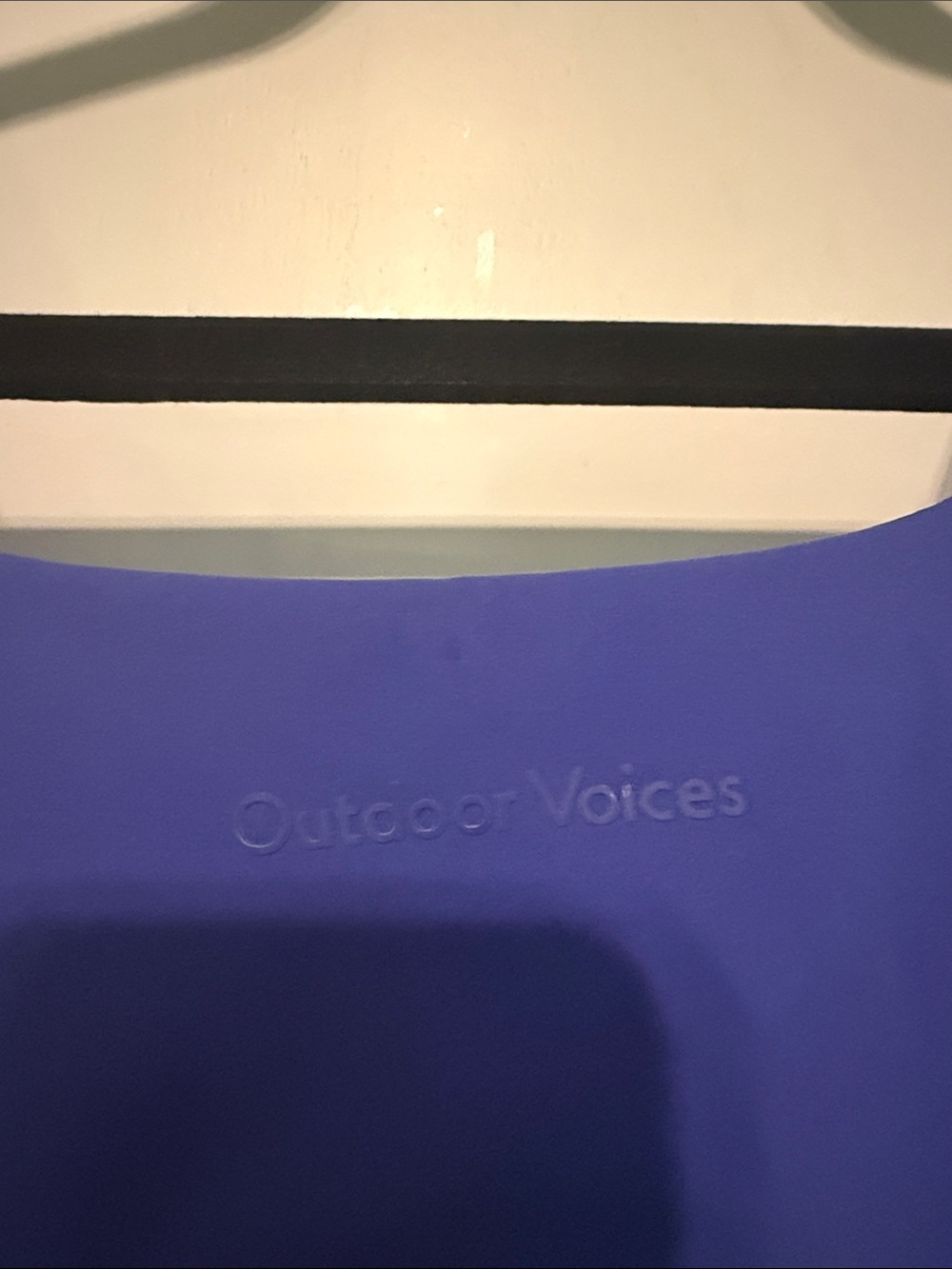 Outdoor Voices Size S/M DD Cup Zip-Front Royal Blue Athletic Mini Dress Tennis - Picture 9 of 9